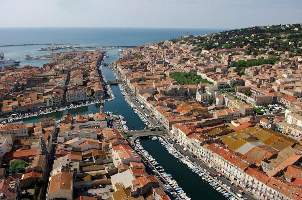 Hidden Gem Au Coeur De Sete & Vue Sur Mont St Clair Sète Exterior foto