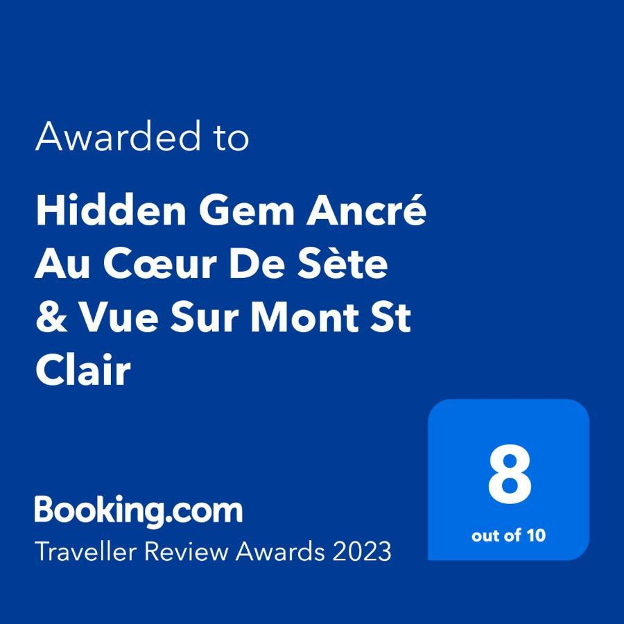 Hidden Gem Au Coeur De Sete & Vue Sur Mont St Clair Sète Exterior foto